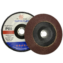 T27 T29 4.5" aluminium oxide abrasive cloth sanding flap disc grinder  60 grit for wood polishing